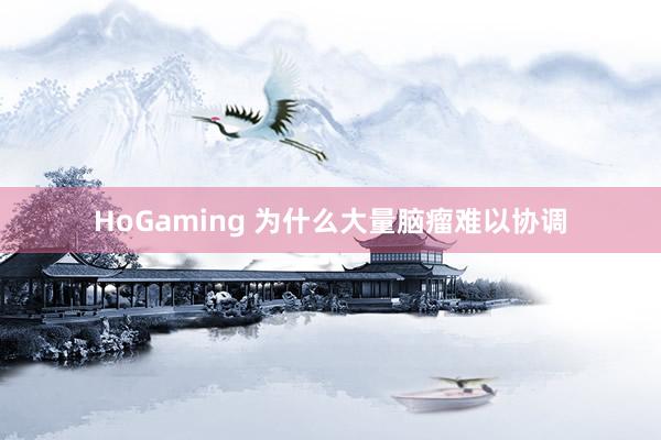 HoGaming 为什么大量脑瘤难以协调