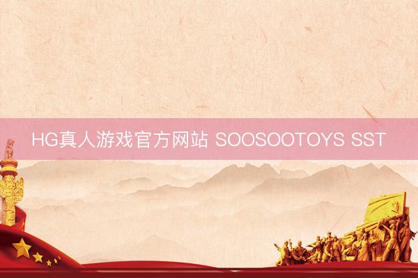 HG真人游戏官方网站 SOOSOOTOYS SST